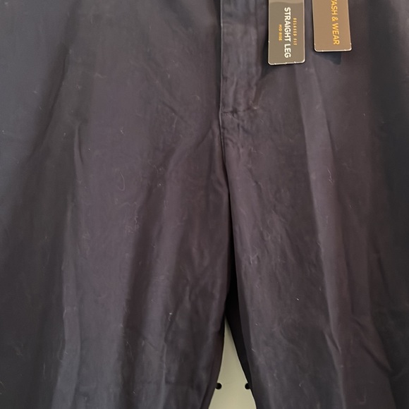 NWT Lee Effortless Wash & Wear Straight Leg Pant. Size 18 Medium. Imperial Blue. - Picture 11 of 16